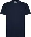Calvin Klein COTTON LOGO EMBROIDE Erkek Lacivert T-Shirt