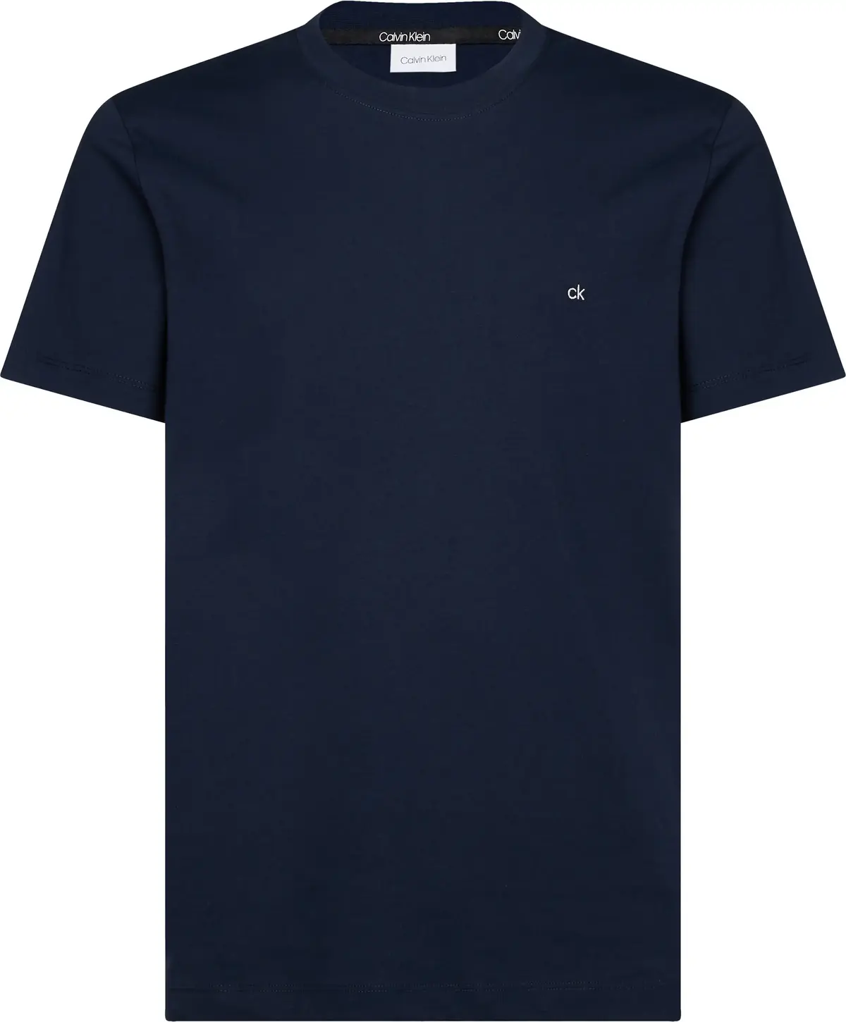 Calvin Klein COTTON LOGO EMBROIDE Erkek Lacivert T-Shirt