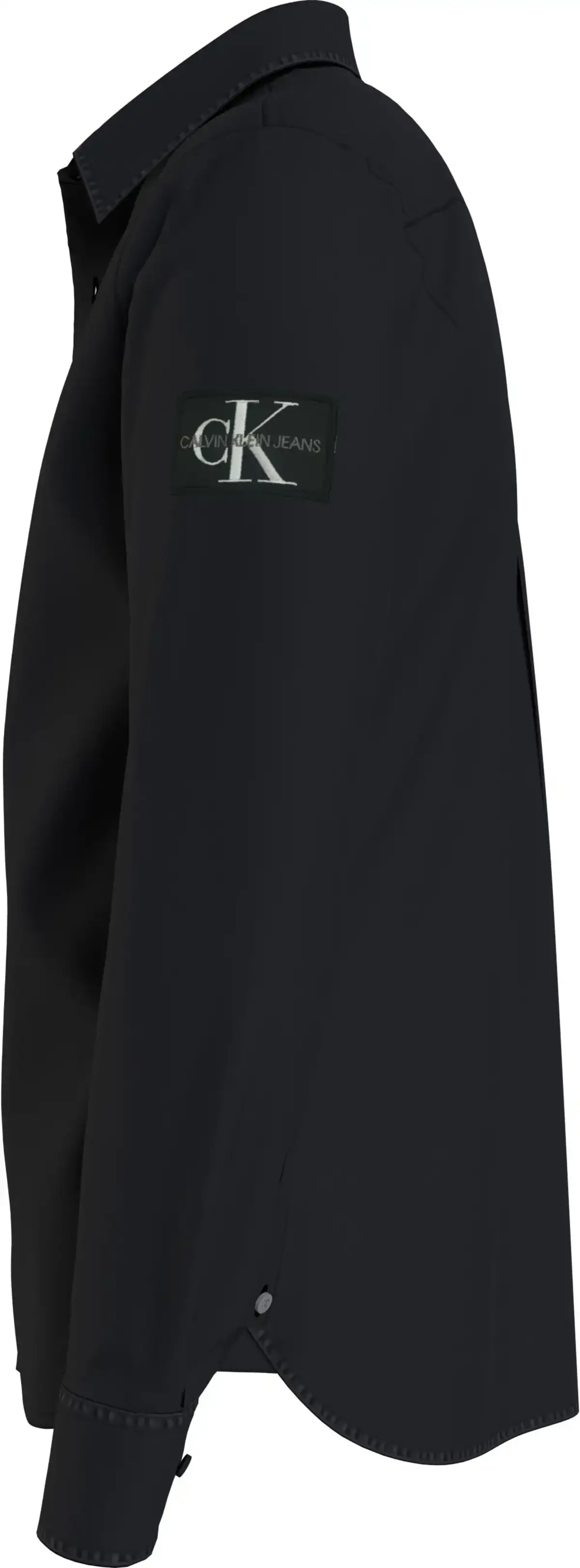 Calvin Klein MONOGRAM BADGE SHIRT Erkek Siyah Gömlek