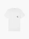 Calvin Klein Beyaz Erkek T-Shirt & Polo