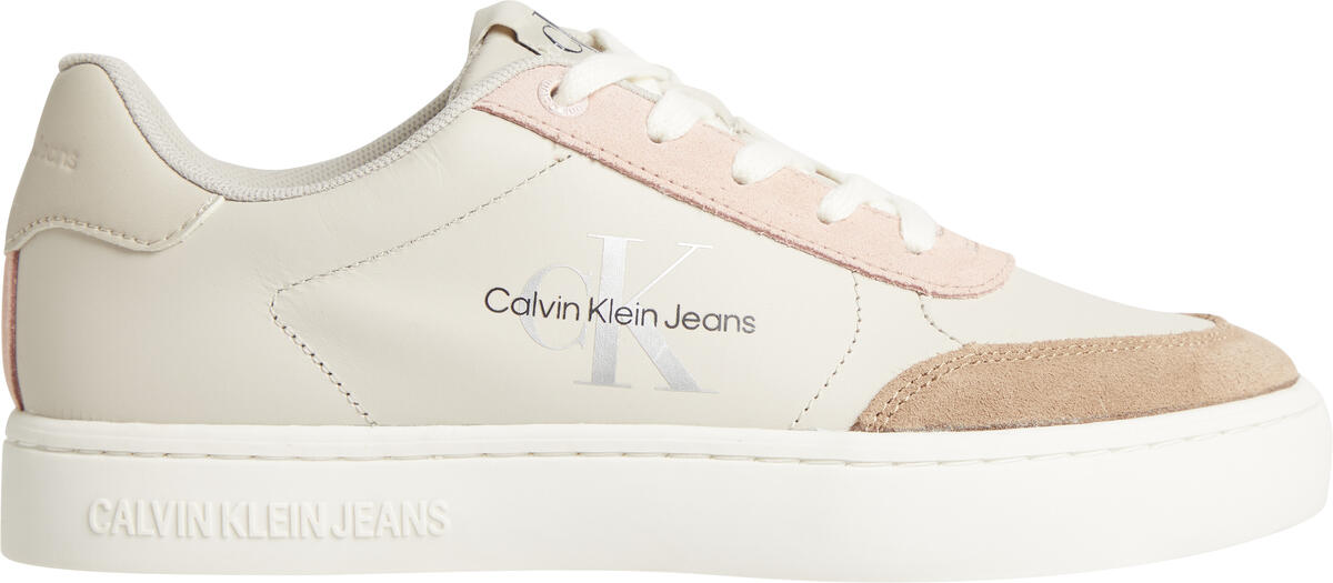 Calvin Klein CLASSIC CUPSOLE LACE Kadın Bej Günlük Spor Ayakkabı
