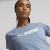 Puma Fit Logo Tee Filtered Ash Kadın Performans T-Shirt