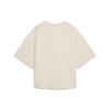 Puma WARDROBE ESS Relaxed Tee Bej Kadın T-Shirt