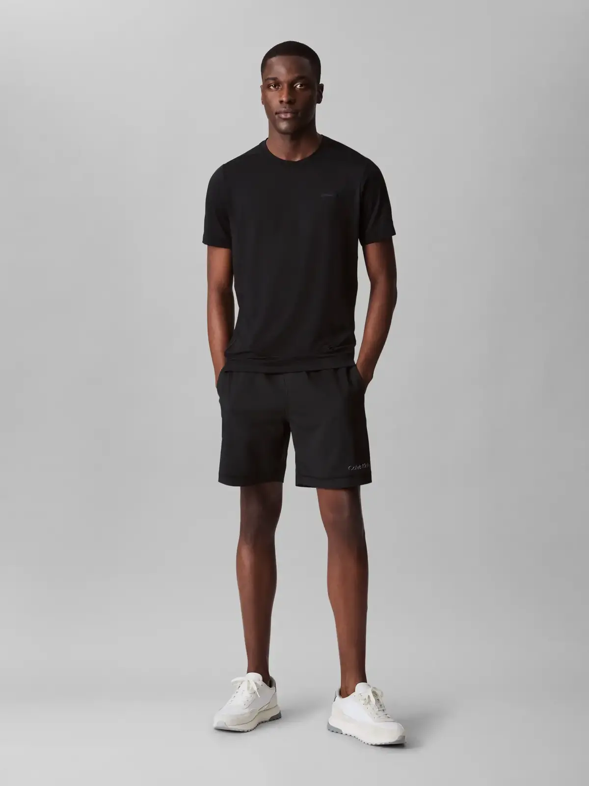 Calvin Klein SS LT WT TEE Siyah Erkek Tişört