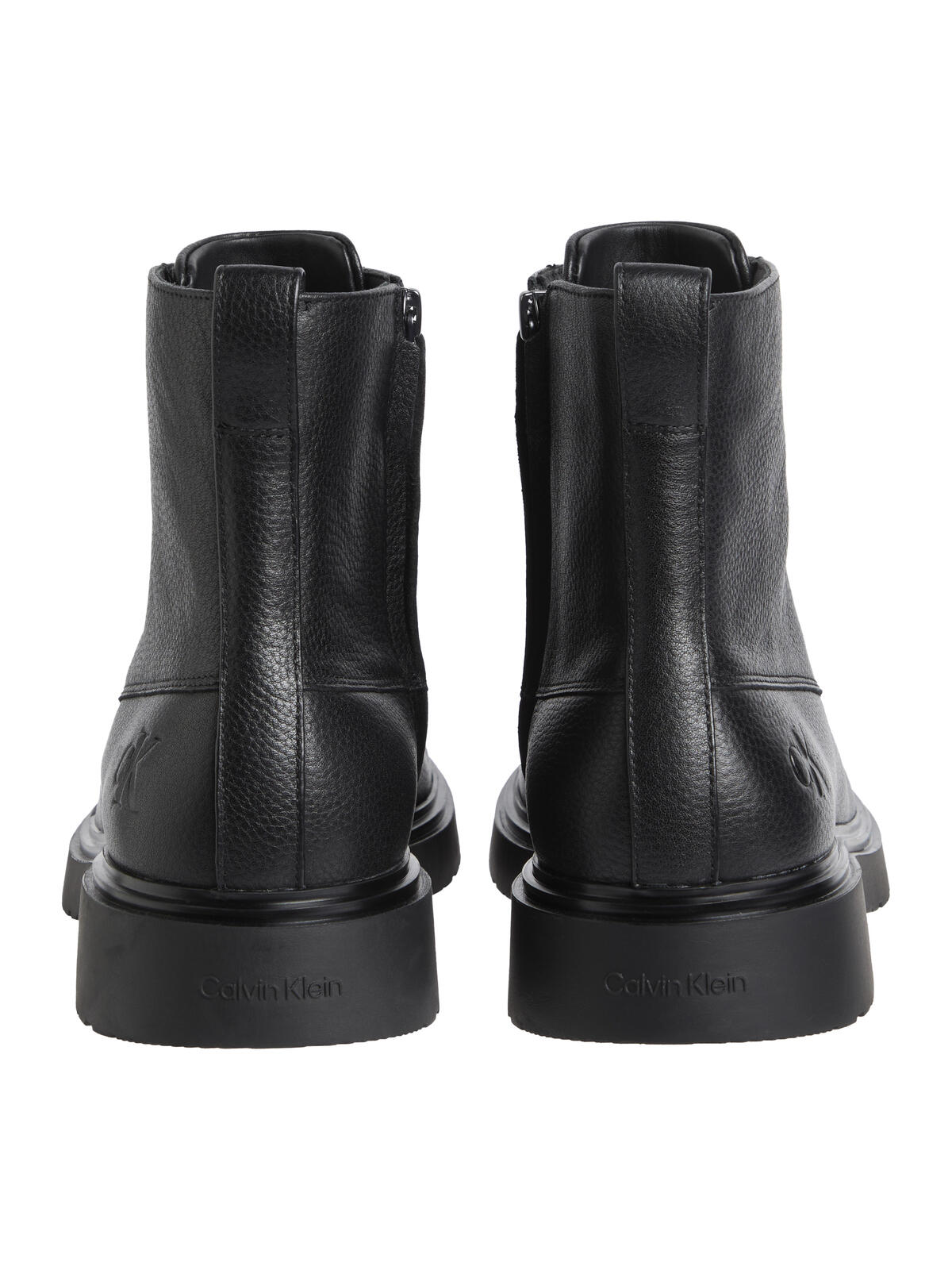 Calvin Klein COMBAT ESS LACE UP APRON LTH W Siyah Erkek Bot Calvin Klein COMBAT ESS LACE UP APRON LTH W Siyah Erkek Bot