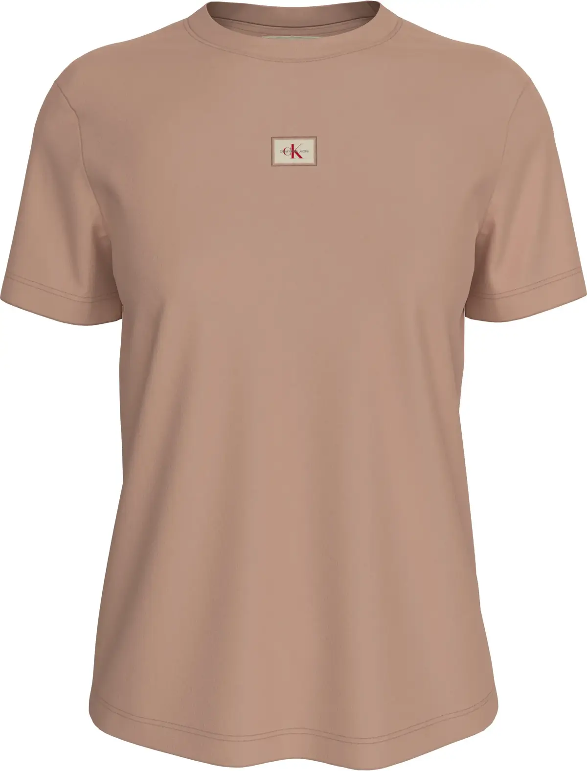 Calvin Klein WOVEN LABEL REGULAR, TGW Pembe Kadın T-Shirt & Polo
