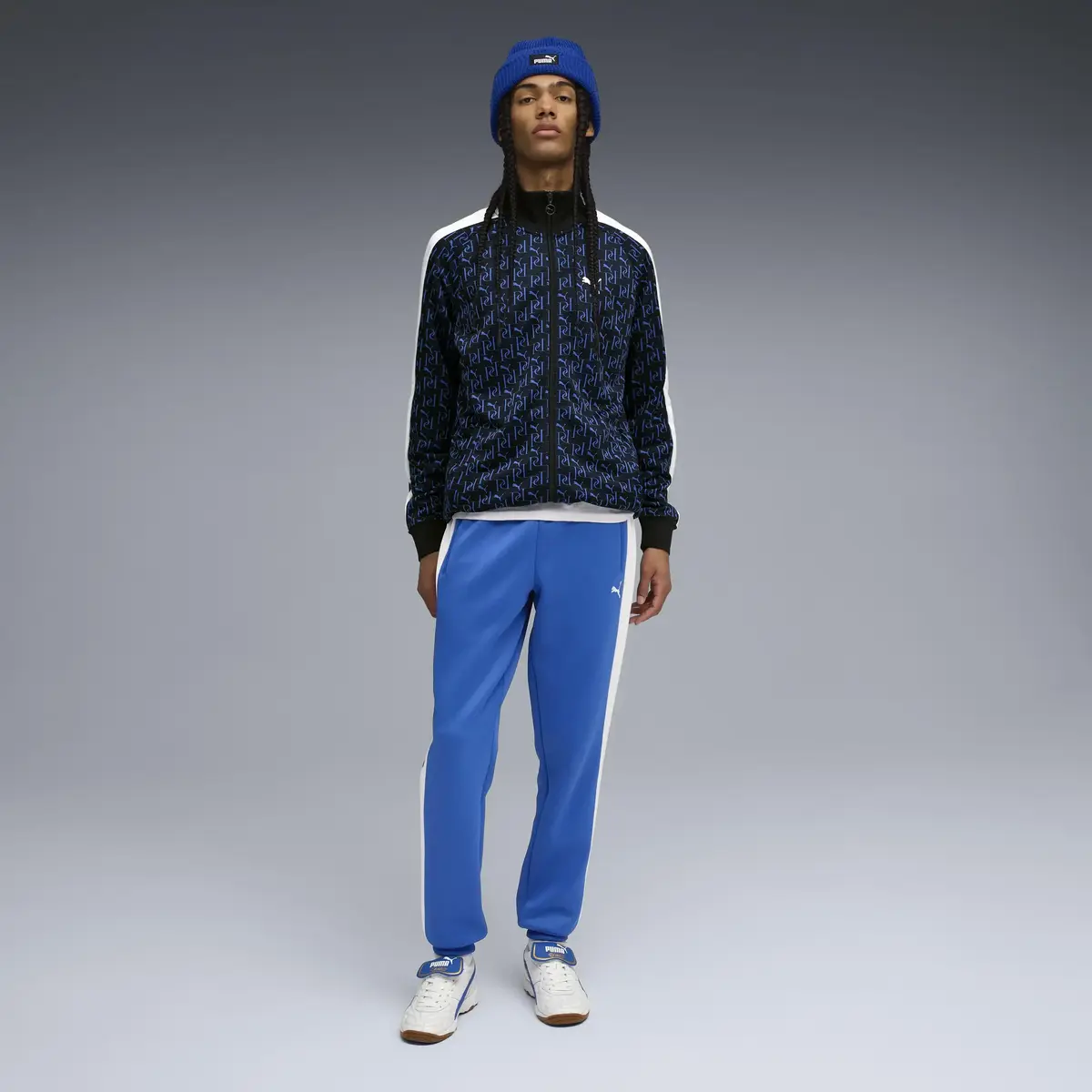 Puma T7 ALWAYS ON Track Pants Mavi Erkek Eşofman Altı