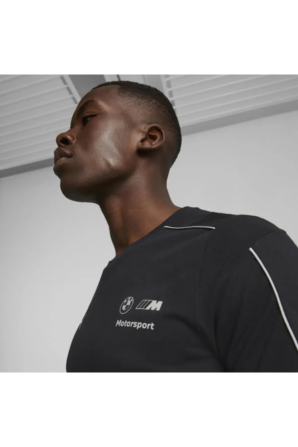 Puma Bmw Mms Mt7 Tee Cotton Siyah Erkek T-Shirt
