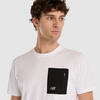 New Balance MNT1516 Erkek Beyaz T-Shirt