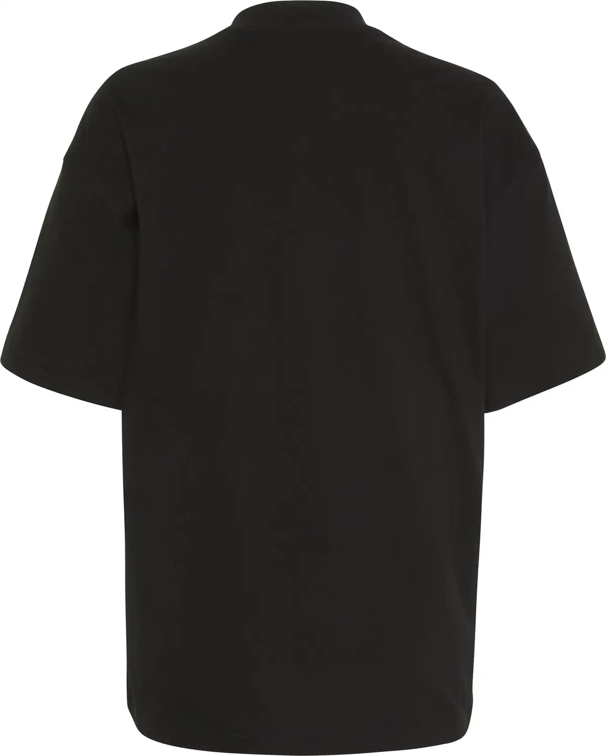 Calvin Klein SS CKJ LOGO TEE, UB1 Siyah Kadın T-Shirt & Polo