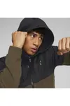 Puma Traın Q4 Cloudspun Jacket Haki Erkek Fermuarlı Koşu Ve Yürüyüş Ceketi