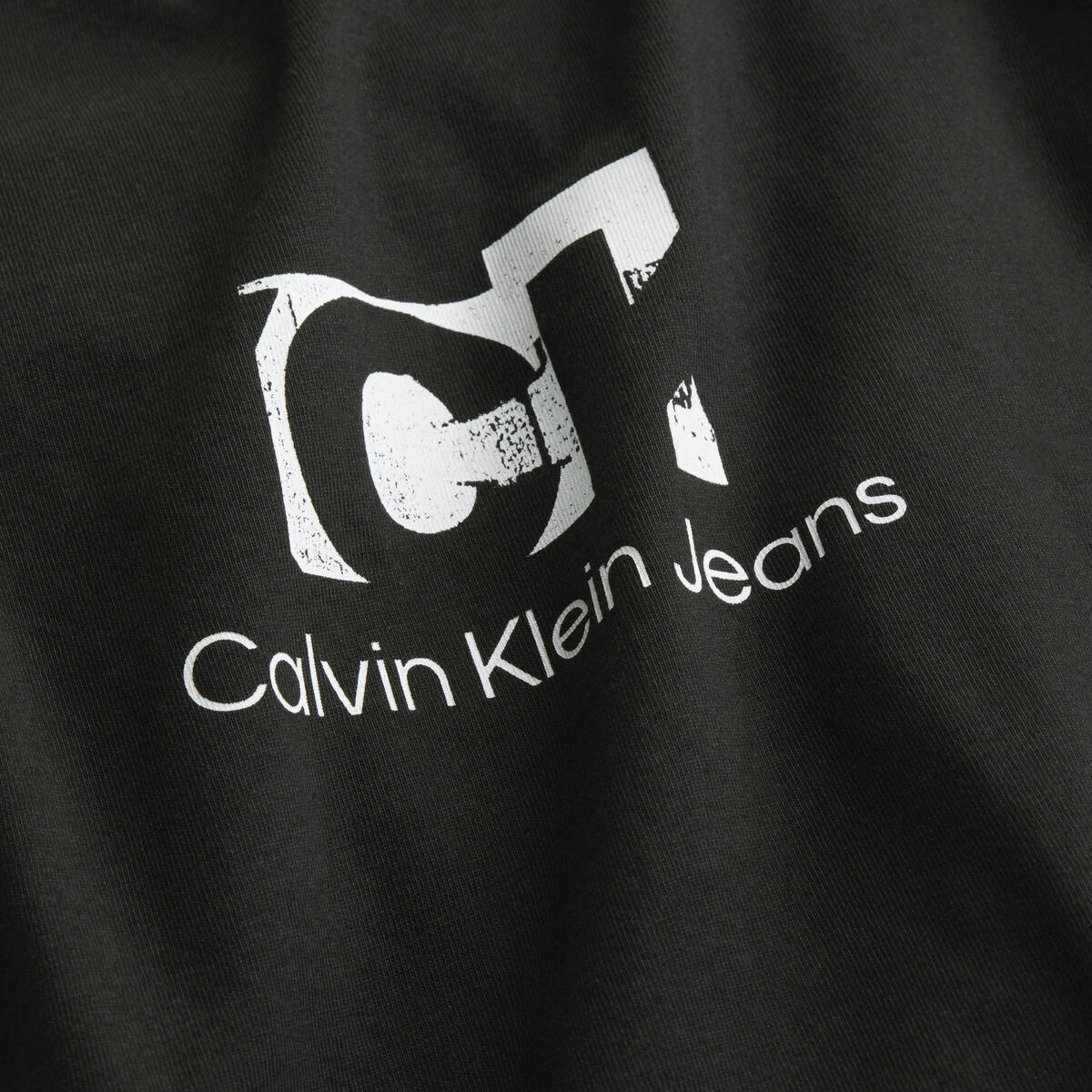 Calvin Klein CONNECTED LAYER LAND Erkek Siyah T-Shirt