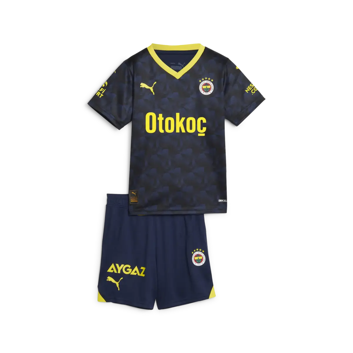 PUMA FSK 3rd Minikit Medieval Blue-Blazing Ye Lacivert Çocuk Forma