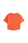 Puma DARE TO Cropped Slim Tee Kırmızı Kadın T-Shirt