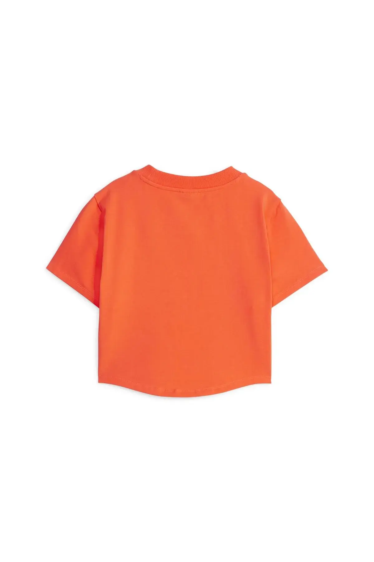 Puma DARE TO Cropped Slim Tee Kırmızı Kadın T-Shirt