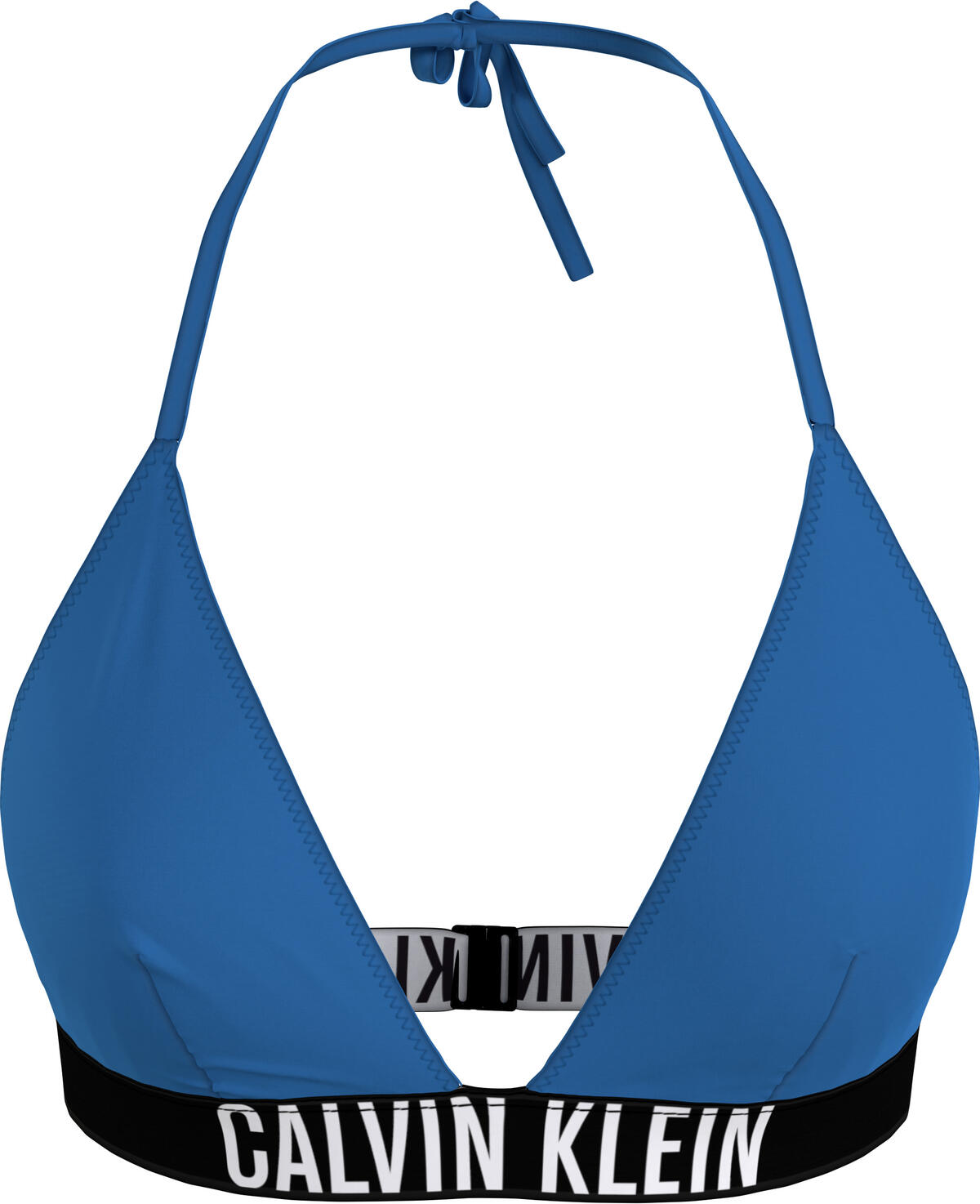 Calvin Klein TRIANGLE-RP Kadın Mavi Bikini Üstü