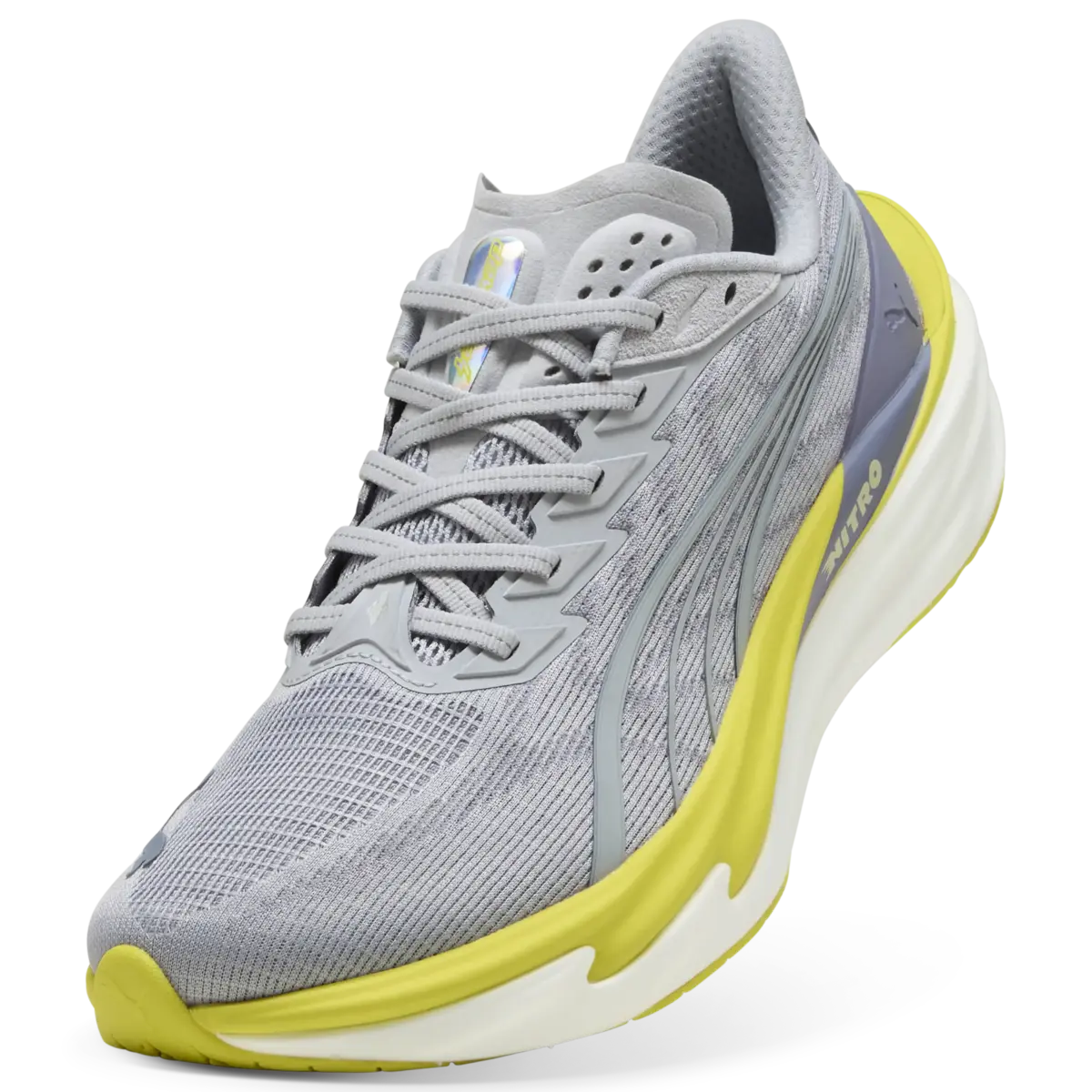 Puma Deviate NITRO 4 Gri Erkek Spor Ayakkabı