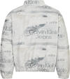 Calvin Klein AOP TV PRINT WINDBRE Erkek Mavi Mont
