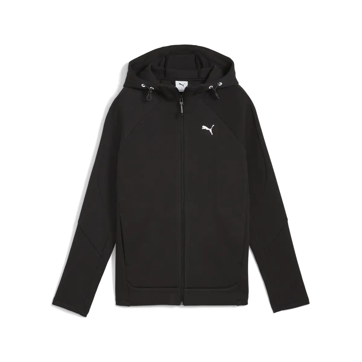 PUMA EVOSTRIPE Full-Zip Hoodie Kadın Siyah Fermuarlı Hoodie