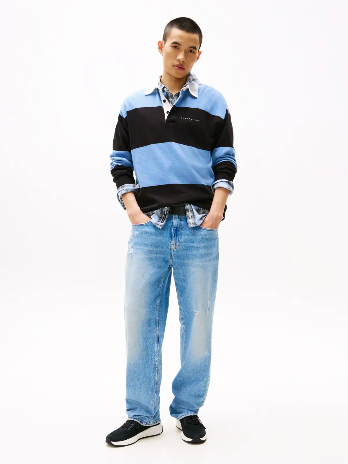 Tommy Hilfiger TJM RUNNER KNTITTED, BDS Siyah Erkek Spor Ayakkabı & Sneaker