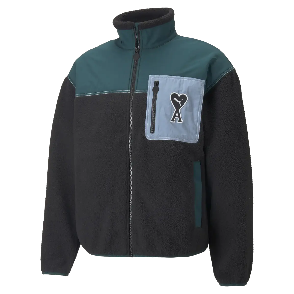 Puma PUMA x AMI Sherpa Jacket Siyah Unisex Ceket