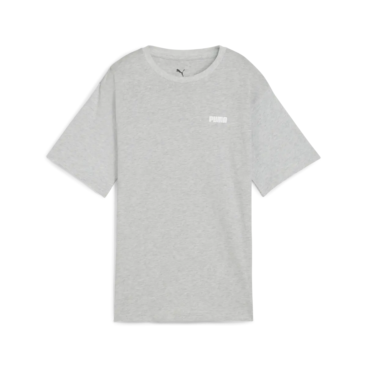 Puma ESS Small Logo Relaxed Tee Gri Erkek T-Shirt