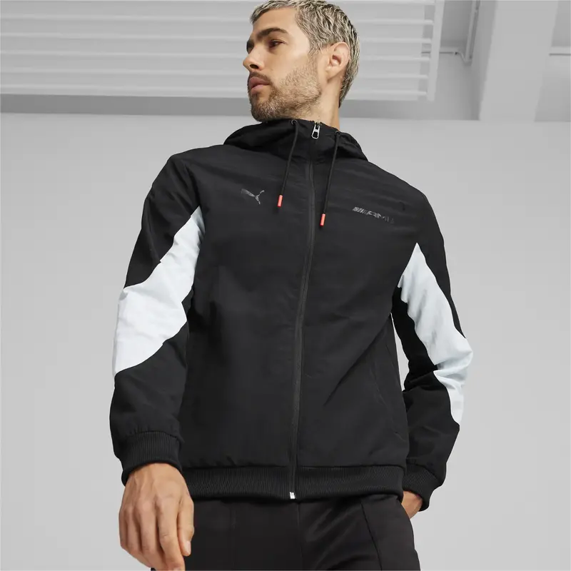 Puma AMG Woven Jacket Siyah Erkek Sweatshirt