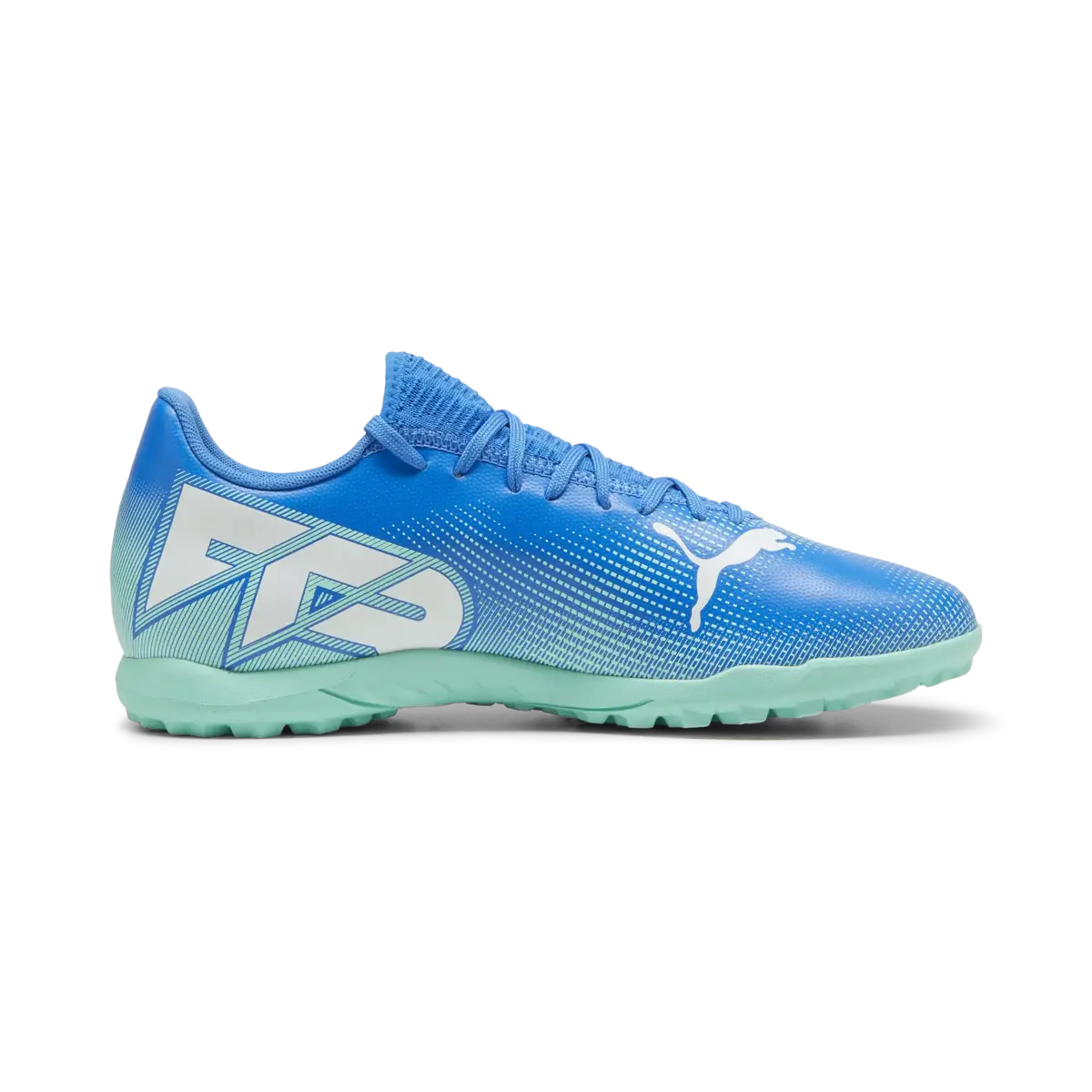 Puma FUTURE 7 PLAY TT Mavi Unisex Halı Saha Ayakkabısı