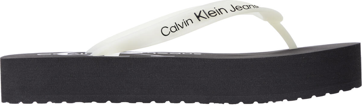 Calvin Klein BEACH SANDAL FLATFOR Kadın Beyaz Terlik