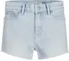Calvin Klein RELAXED HR SHORT LIG Kadın Mavi Şort