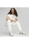 Puma SWxP PUMA WORLDWIDE Graphic Tee Kırık Beyaz Kadın T-Shirt