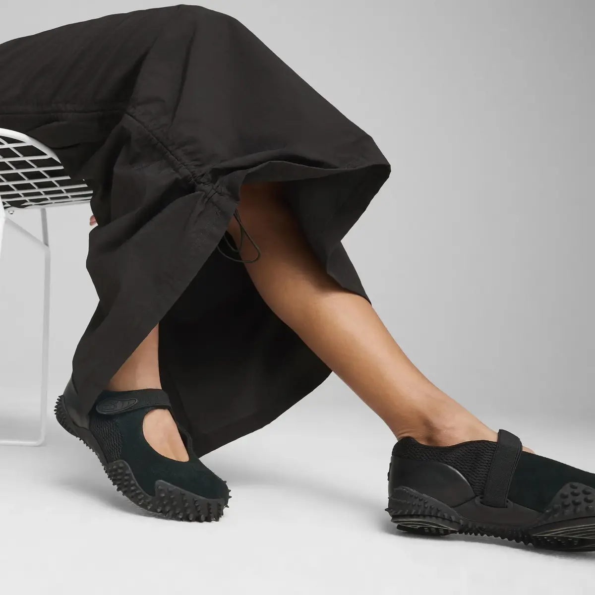 PUMA WARDROBE ESS Maxi Skirt Siyah Kadın Etek