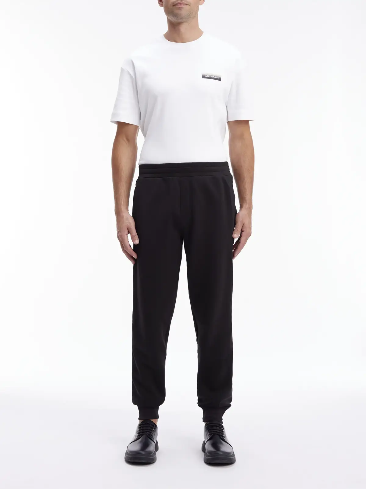 Calvin Klein LOGO TAPE COMFORT JO Erkek Siyah Eşofman Altı