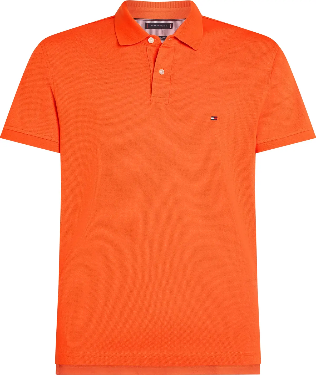 Tommy Hilfiger 1985 SLIM POLO, SCX Turuncu Erkek T-Shirt & Polo