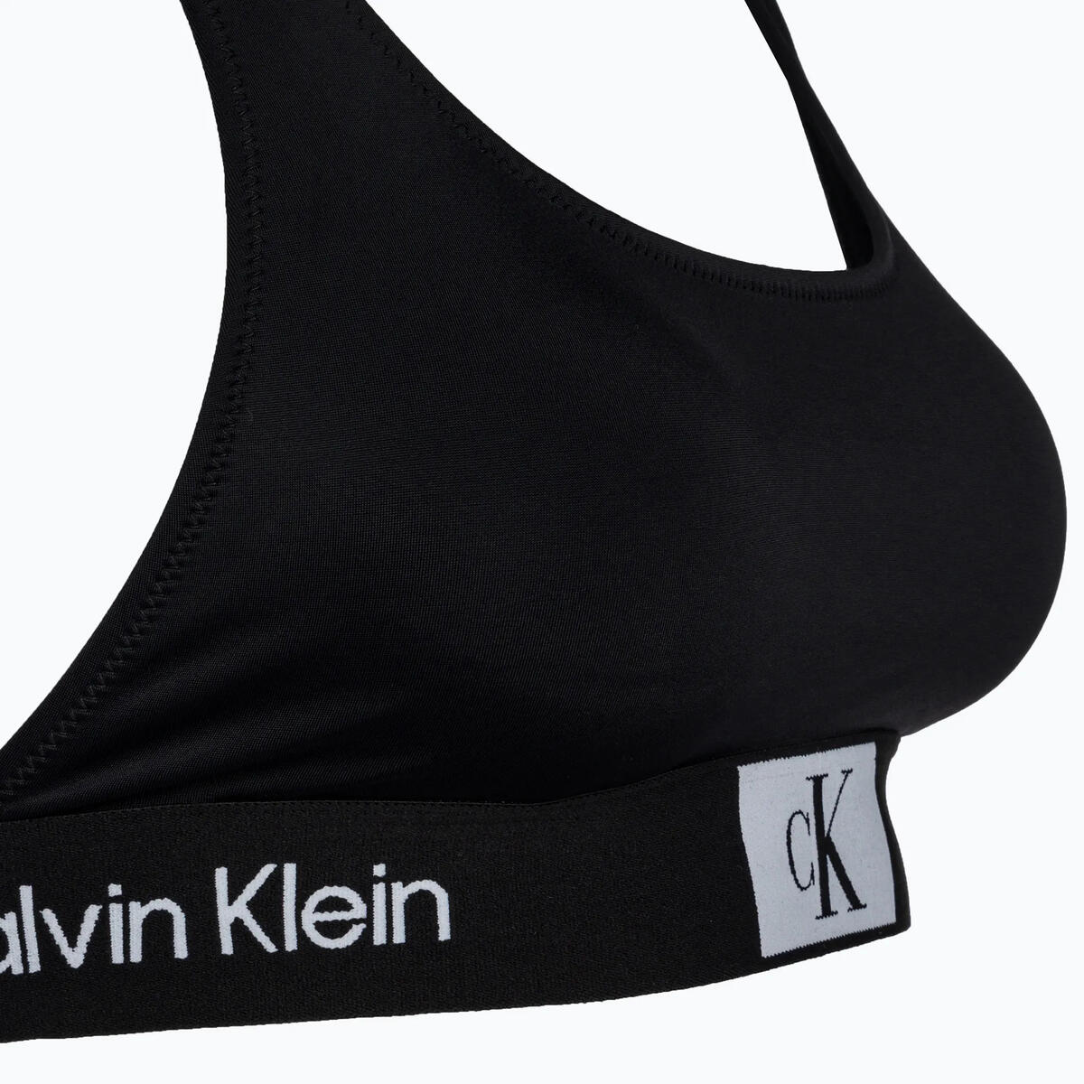 Calvin Klein BRALETTE-RP Siyah Kadın Bikini Üstü