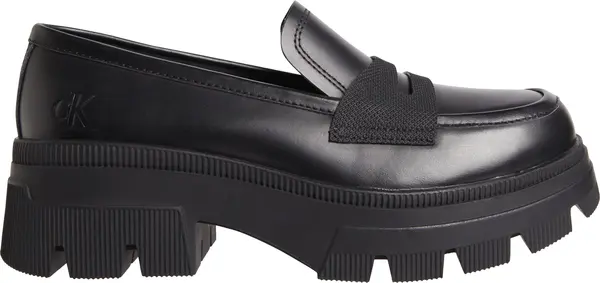 Calvin Klein CHUNKY COMBAT LOAFER Kadın Siyah Ayakkabı