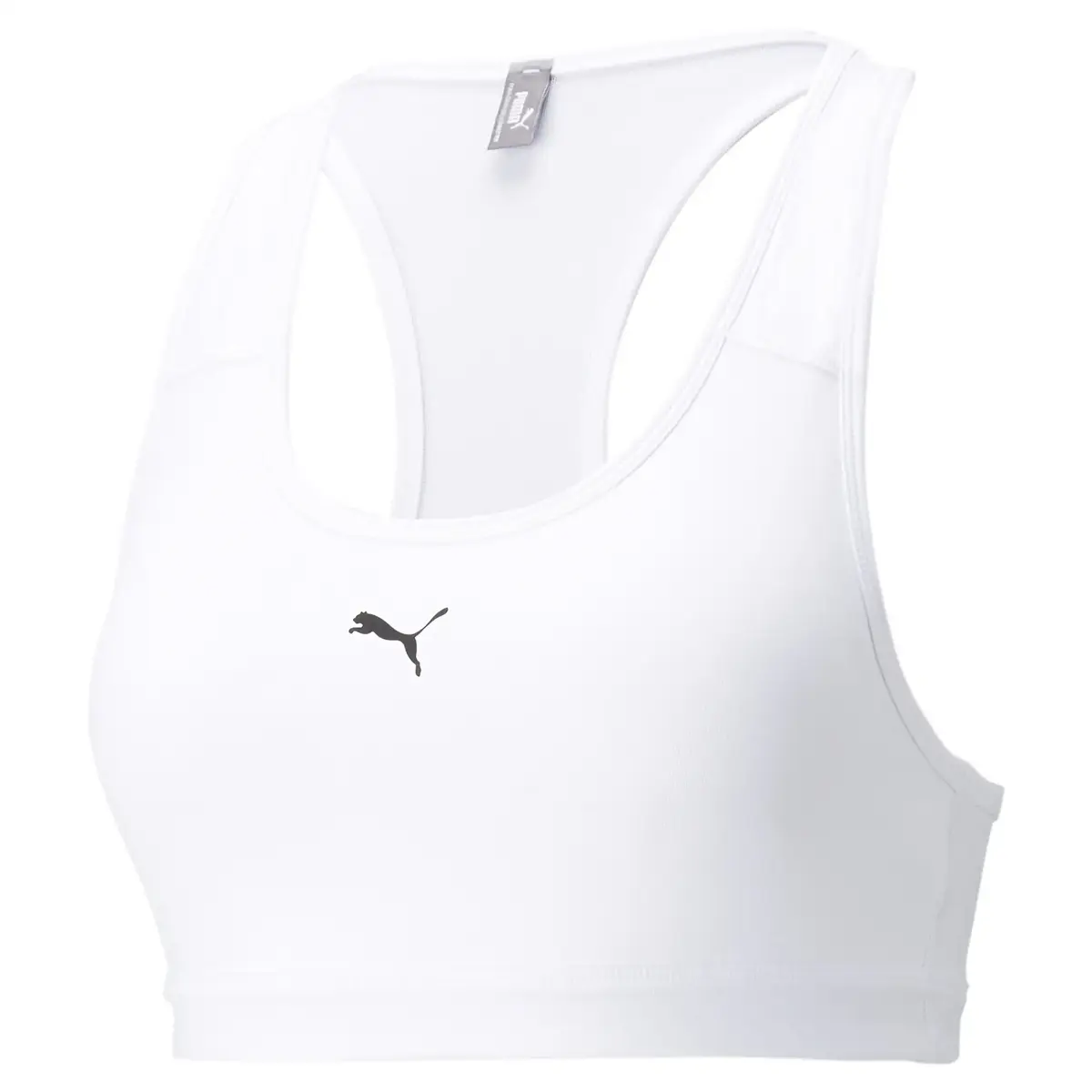 Puma Mid 4Keeps Graphic Bra PM Beyaz Kadın Antrenman Atleti