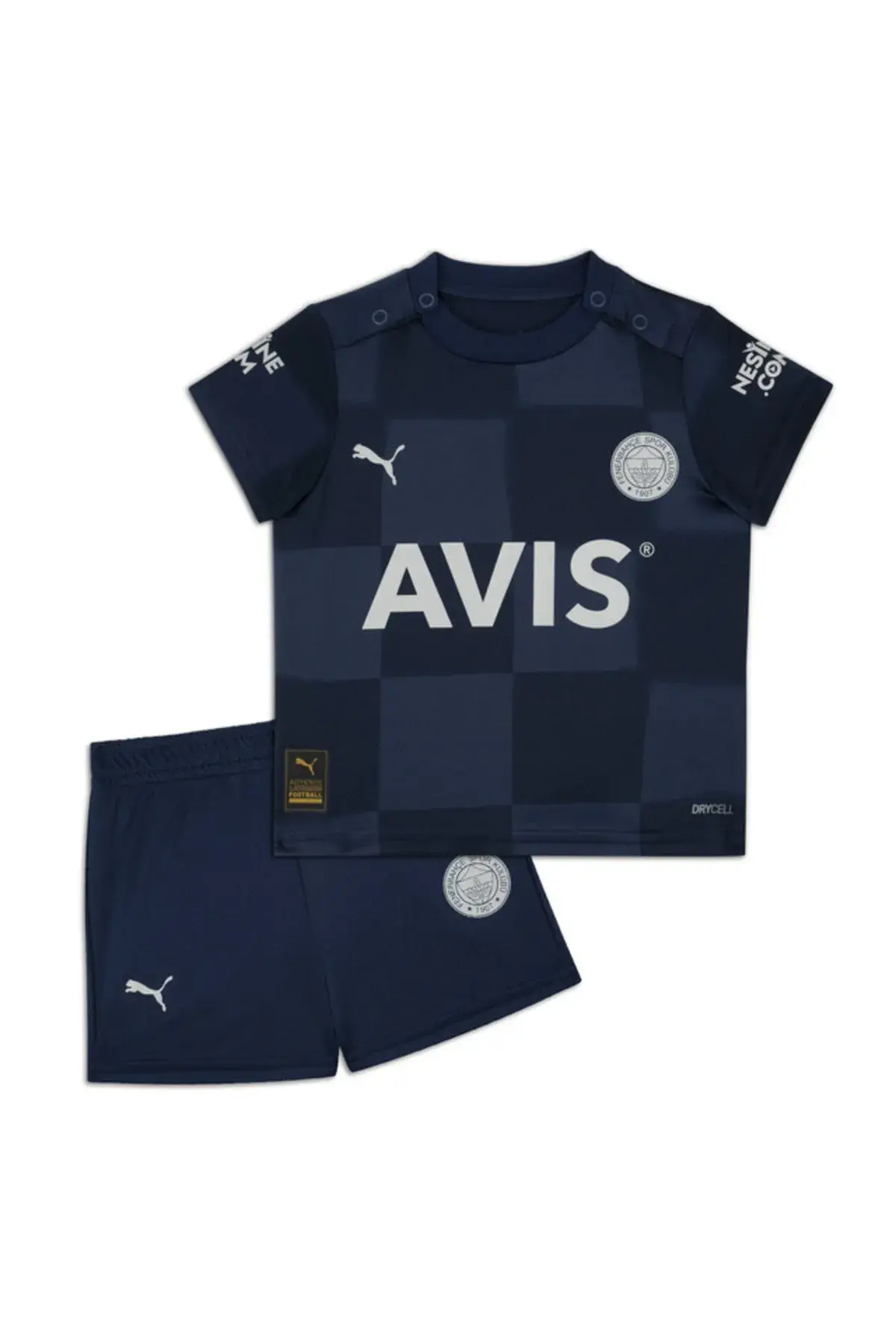 Puma Fenerbahçe 3Rd Babykit Medieval Blue Erkek Çocuk Takım Forması