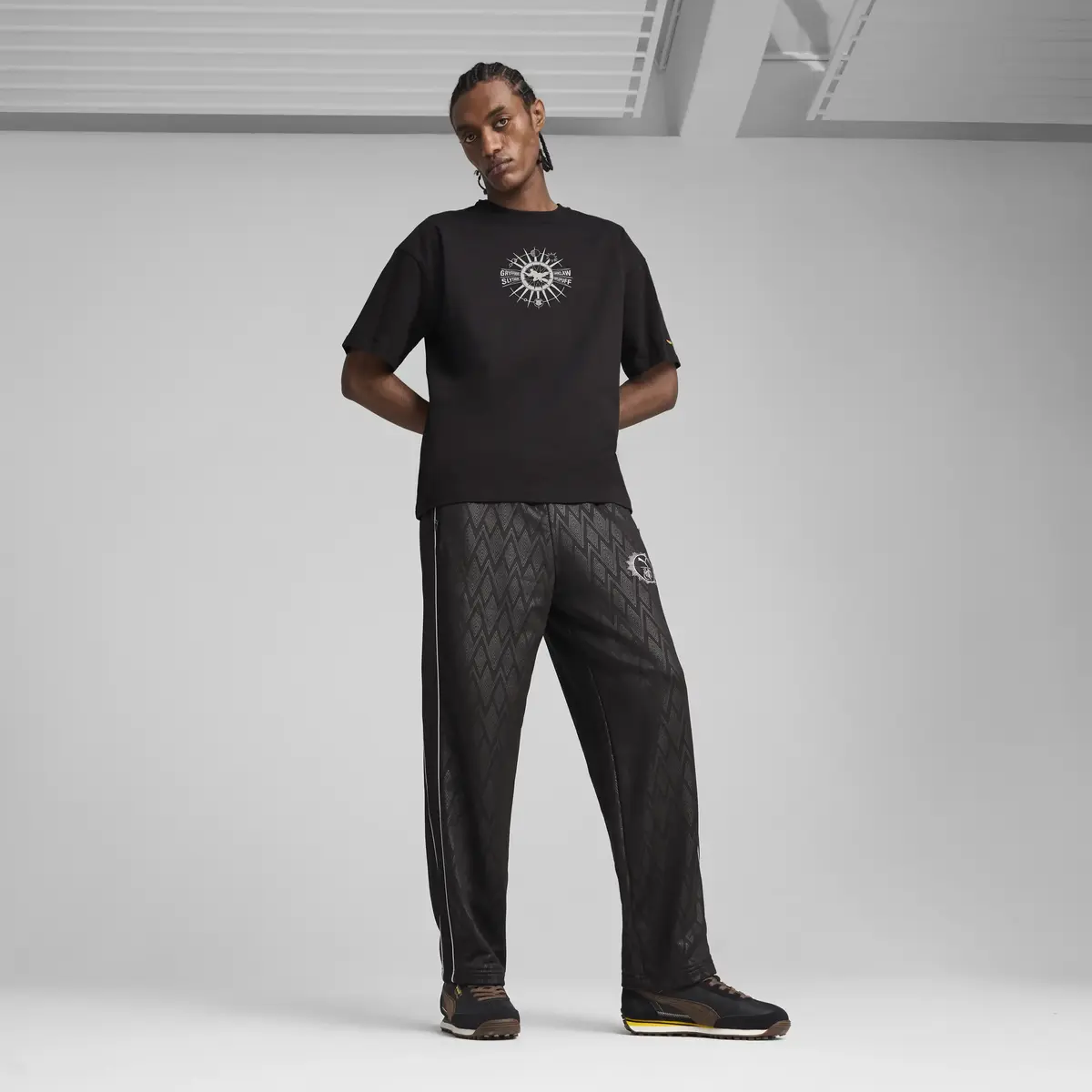 Puma X HARRY POTTER Tee Siyah Erkek T-Shirt & Polo