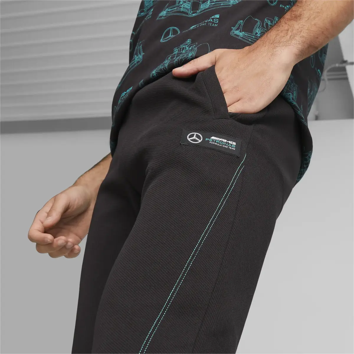 Puma MAPF1 Sweatpants Siyah Erkek Eşofman Altı