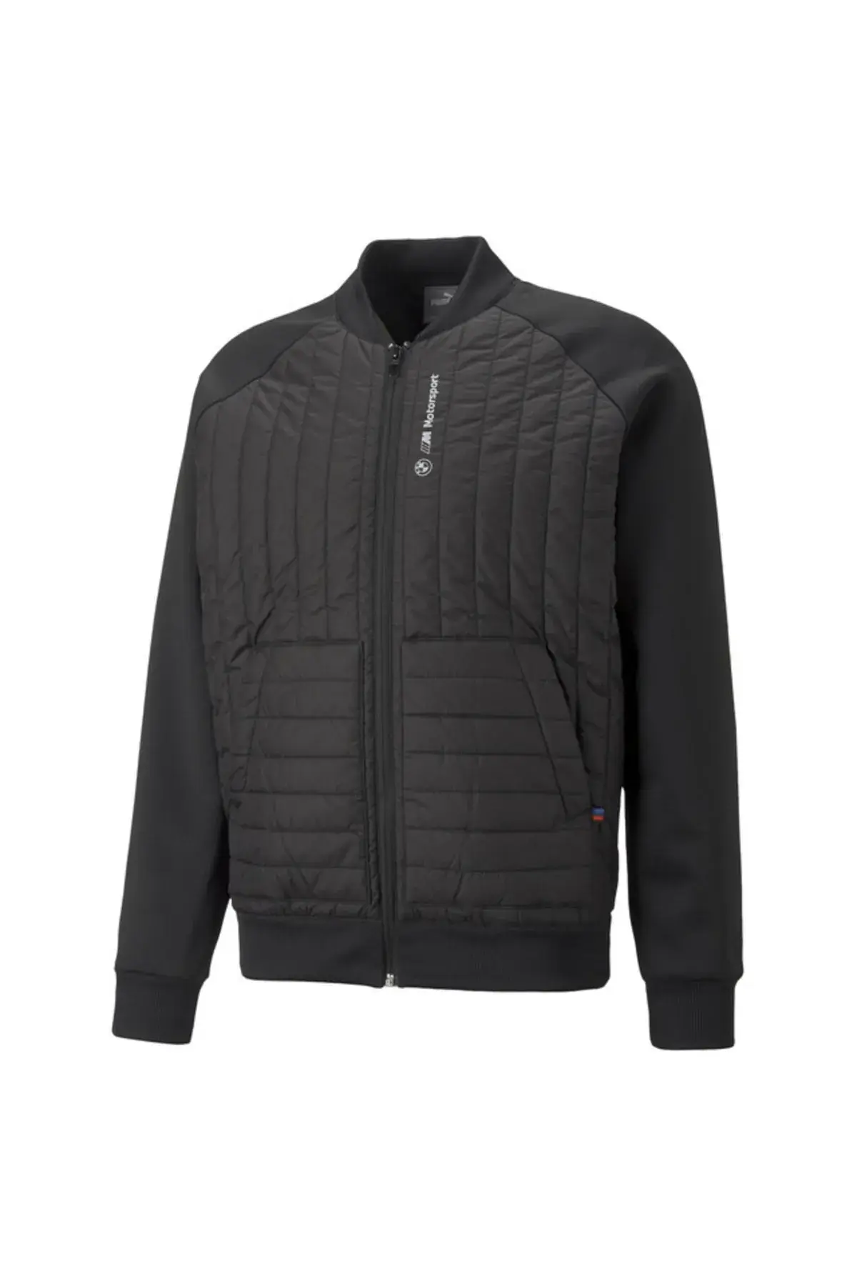 Puma Bmw Mms Life Jacket Siyah Erkek Fermuarlı Spor Ceket