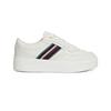 Tommy Hilfiger STRIPES PLATFORM SNE Beyaz Kadın Spor Ayakkabı