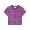 PUMA WARDROBE ESS Baby Tee Mor Kadın Crop