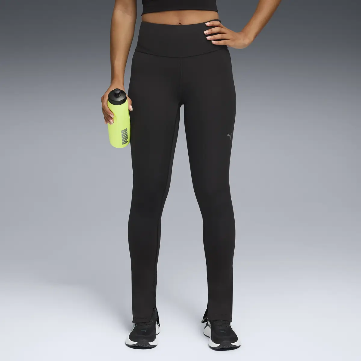 Puma W SHAPE SPLIT TIGHT Siyah Kadın Tayt