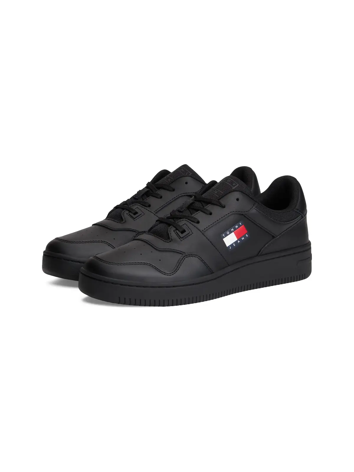 Tommy Hilfiger (NEW) TJM RETRO BASK, BDS Siyah Erkek Spor Ayakkabı & Sneaker