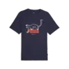 Puma GRAPHICS Animal Tee Lacivert Erkek T-shirt
