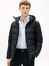 Tommy Hilfiger MID WEIGHT HOODED JA, DW5 Lacivert Erkek Mont