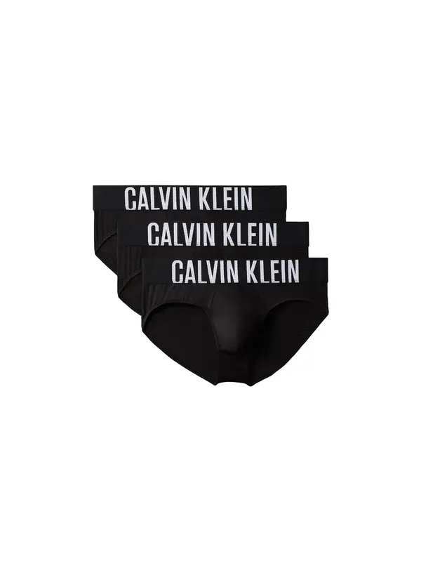 Calvin Klein HIP BRIEF 3PK, UB1 Siyah Erkek 3'lü Slip