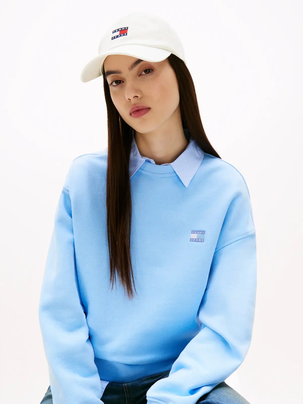 Tommy Hilfiger TJW HERITAGE CORE 5, YBH Krem Kadın Şapka