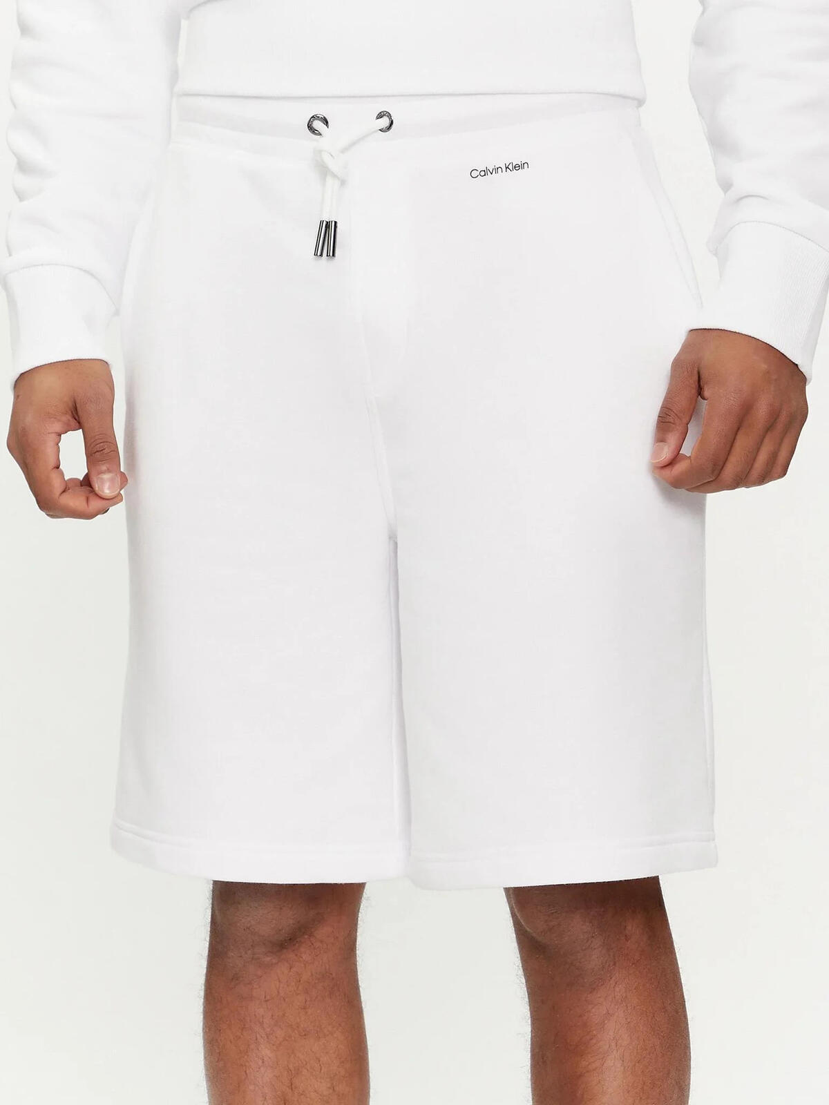 Calvin Klein NANO LOGO COT MODAL, YAF Beyaz Erkek Şort